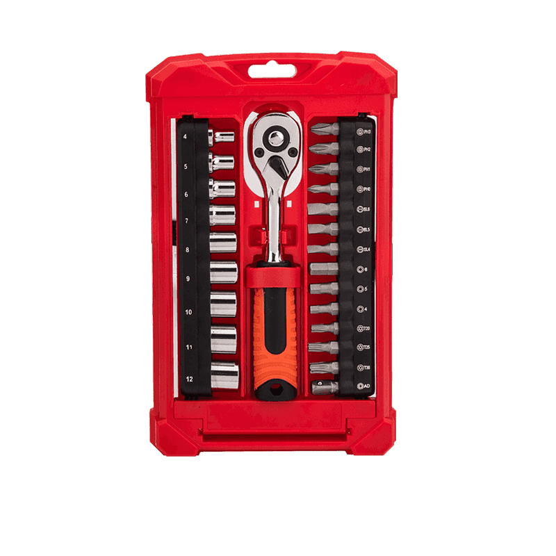 24pcs Ratchet Screwdriver And Socket Set YJTS-2790