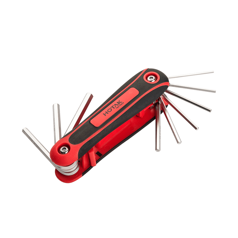 9pcs Folding Hex Key Set 34212