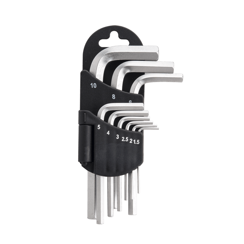 9pc Short Arm Hex key Set 61811D1