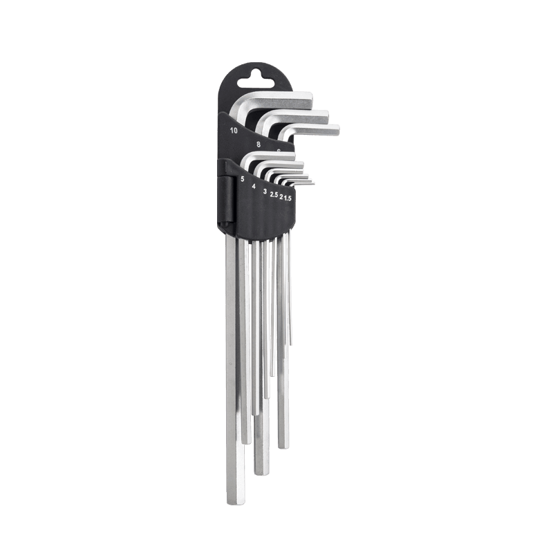 9pcs Extra Long Arm Hex Key Set 61811D3