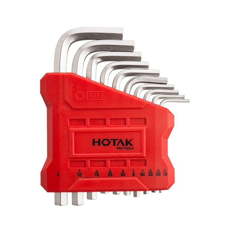 10pcs Short Arm Hex Key Set 73222D1