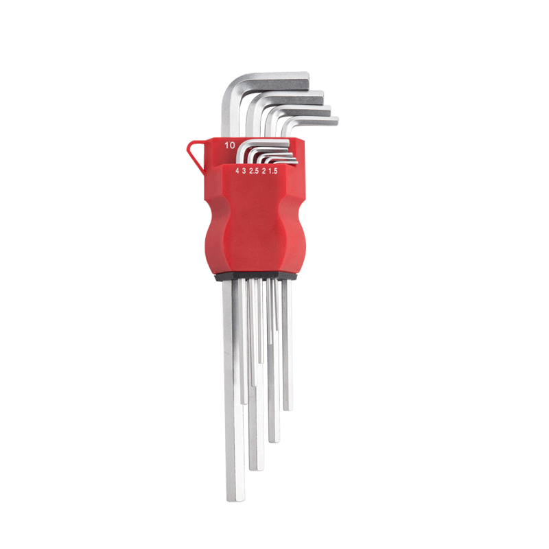 9pcs Extra Long Arm Hex Key Set YJHK-160A