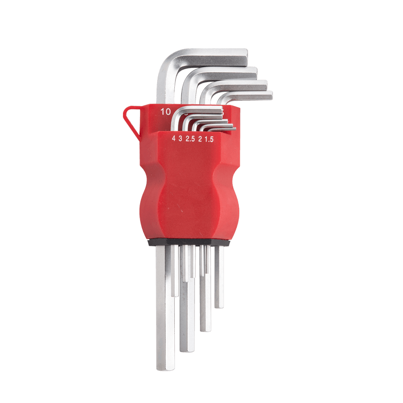 9pcs Long Arm Hex Key Set YJHK-161A