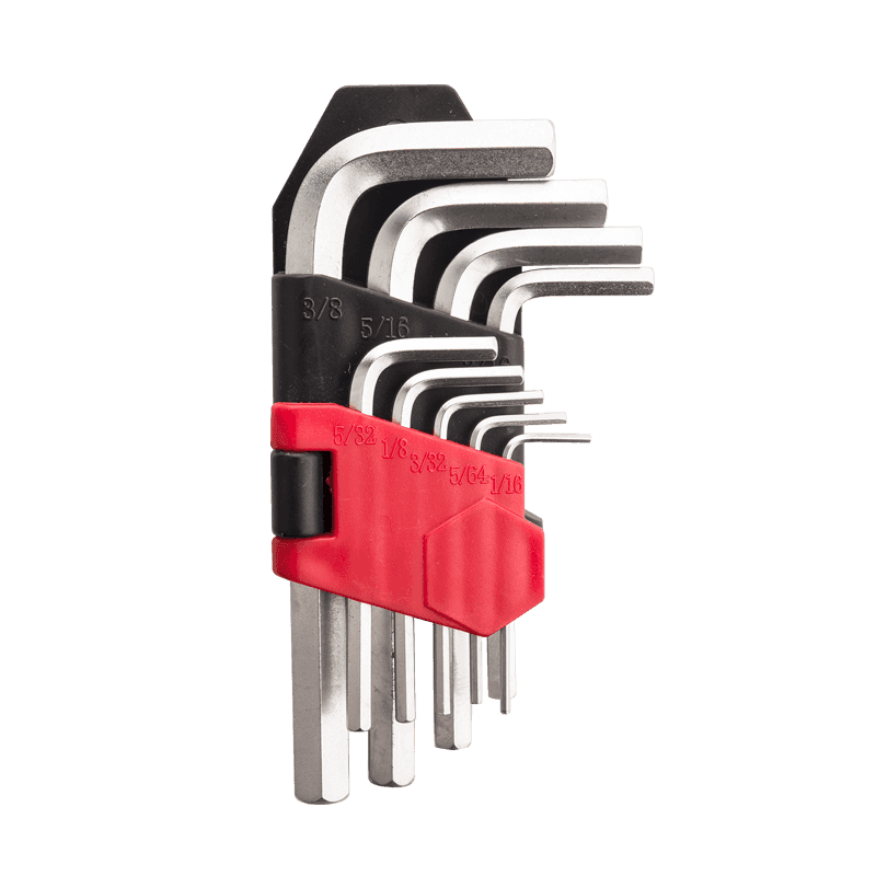 9pcs Short Arm Hex Key Set YJHK-189B