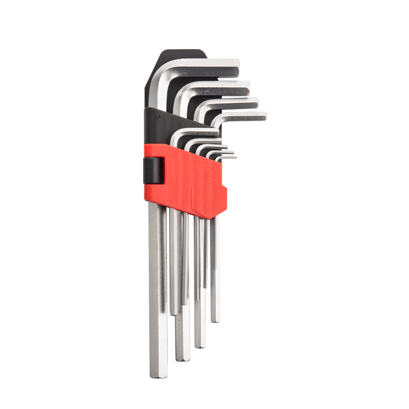 9pcs Long Arm Hex Key Set YJHK-191B