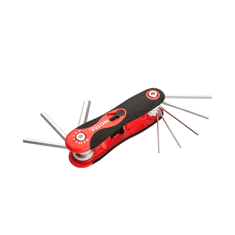 8pcs Folding Hex Key Set YJHK-217