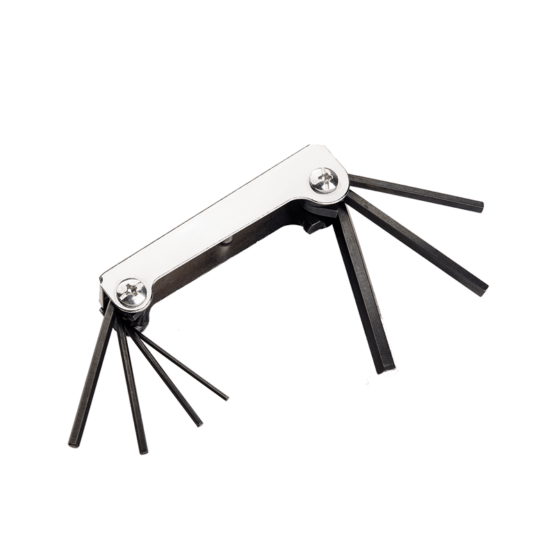 8pc Folding Hex Key Set YJHK-231