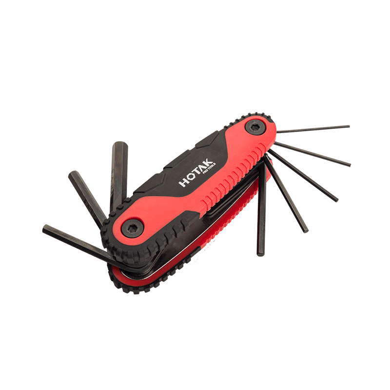 8pcs Folding Hex Key Set YJHK-2575