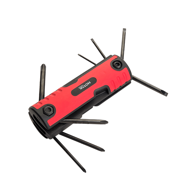 8pc Folding Screwdriver Set YJHK-2932