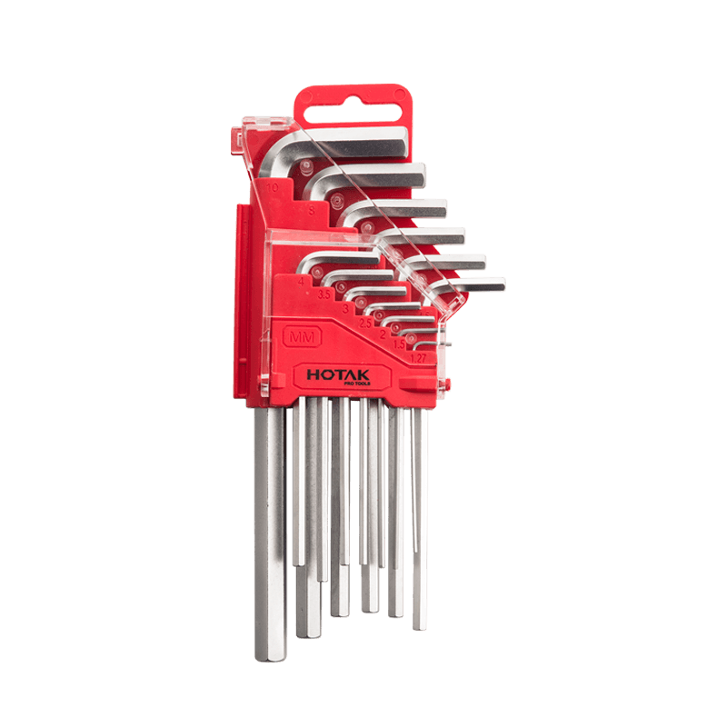 13pcs Long Arm Hex Key Set YJHK-2980