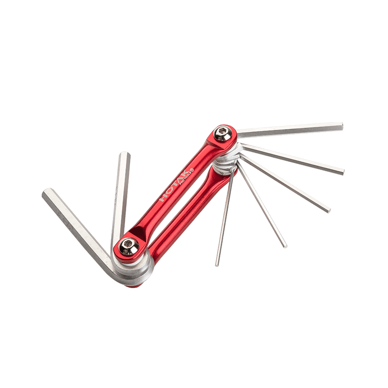 7pcs Aluminium Folding Hex Key Set YJHK-536