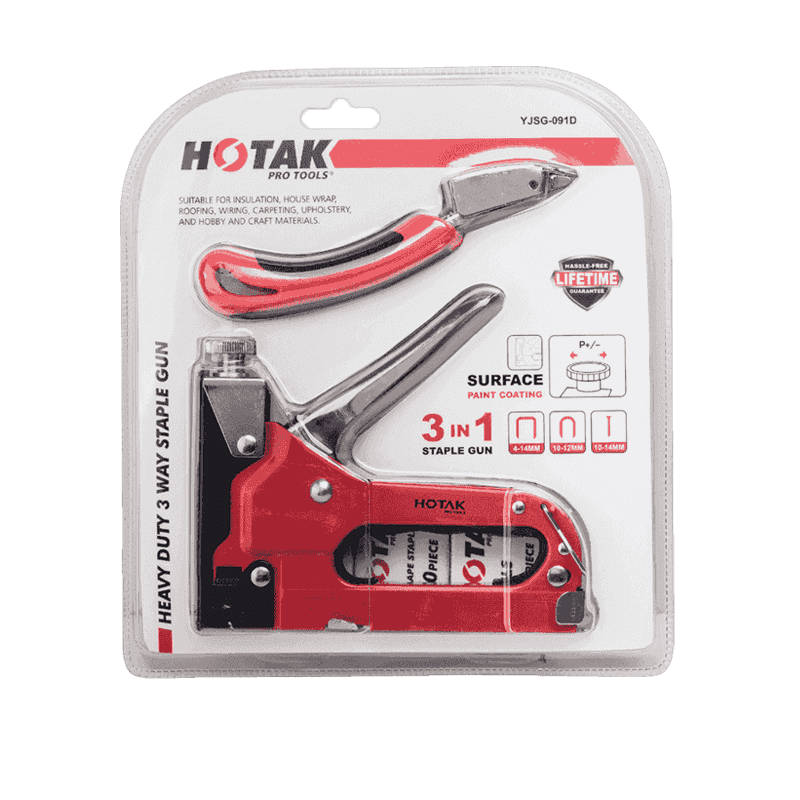 Heavy Duty 3 way Staple Gun With Heavy Duty Staple Remover